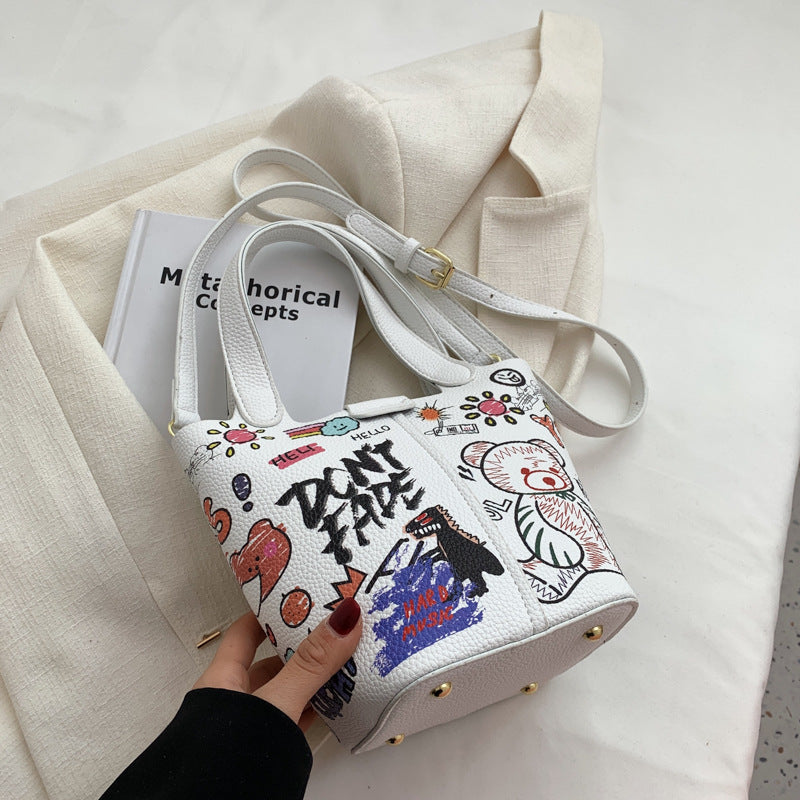 Graffiti design Shoulder Tote Bag