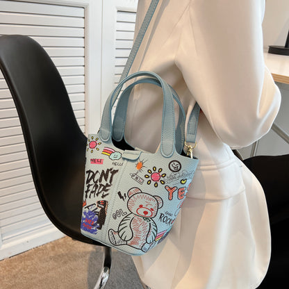 Graffiti design Shoulder Tote Bag