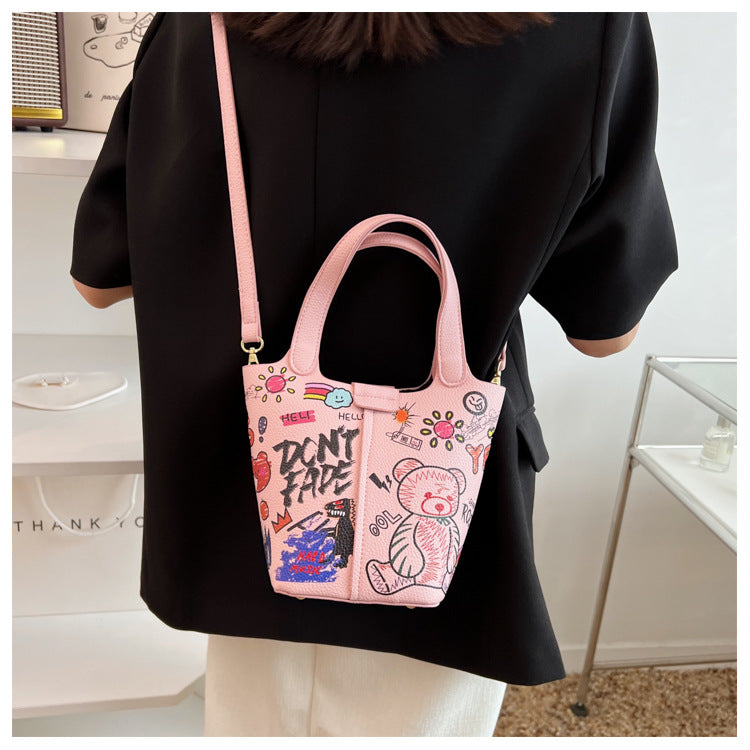 Graffiti design Shoulder Tote Bag