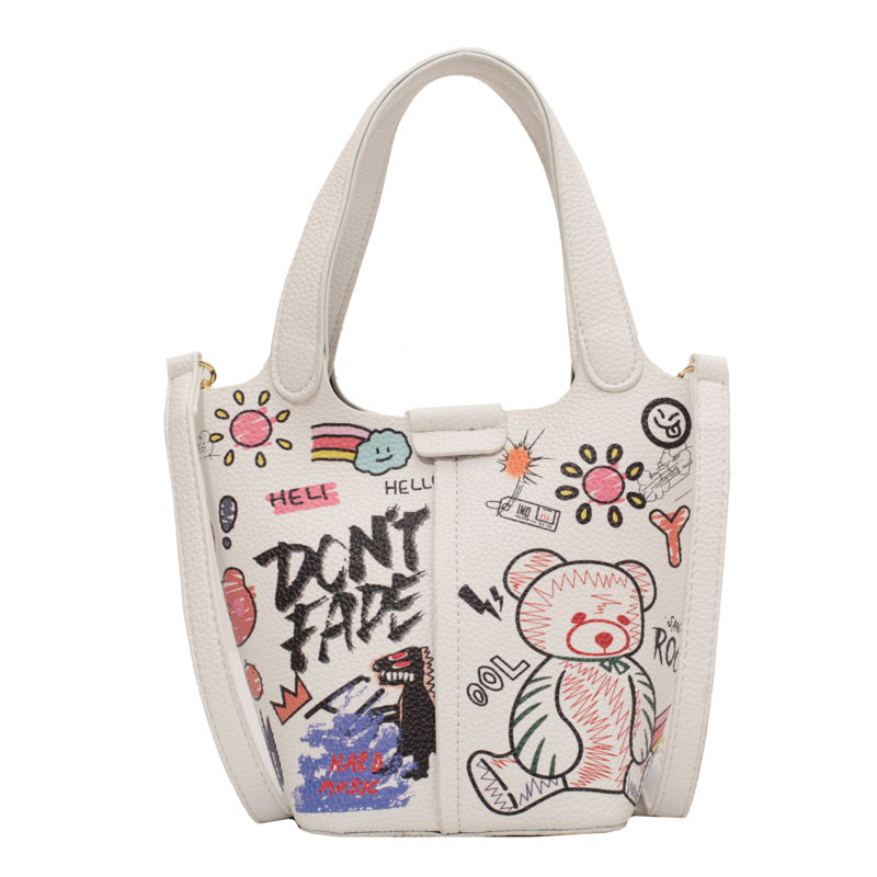Graffiti design Shoulder Tote Bag