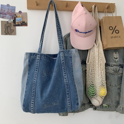 Denim Shopper-Bag