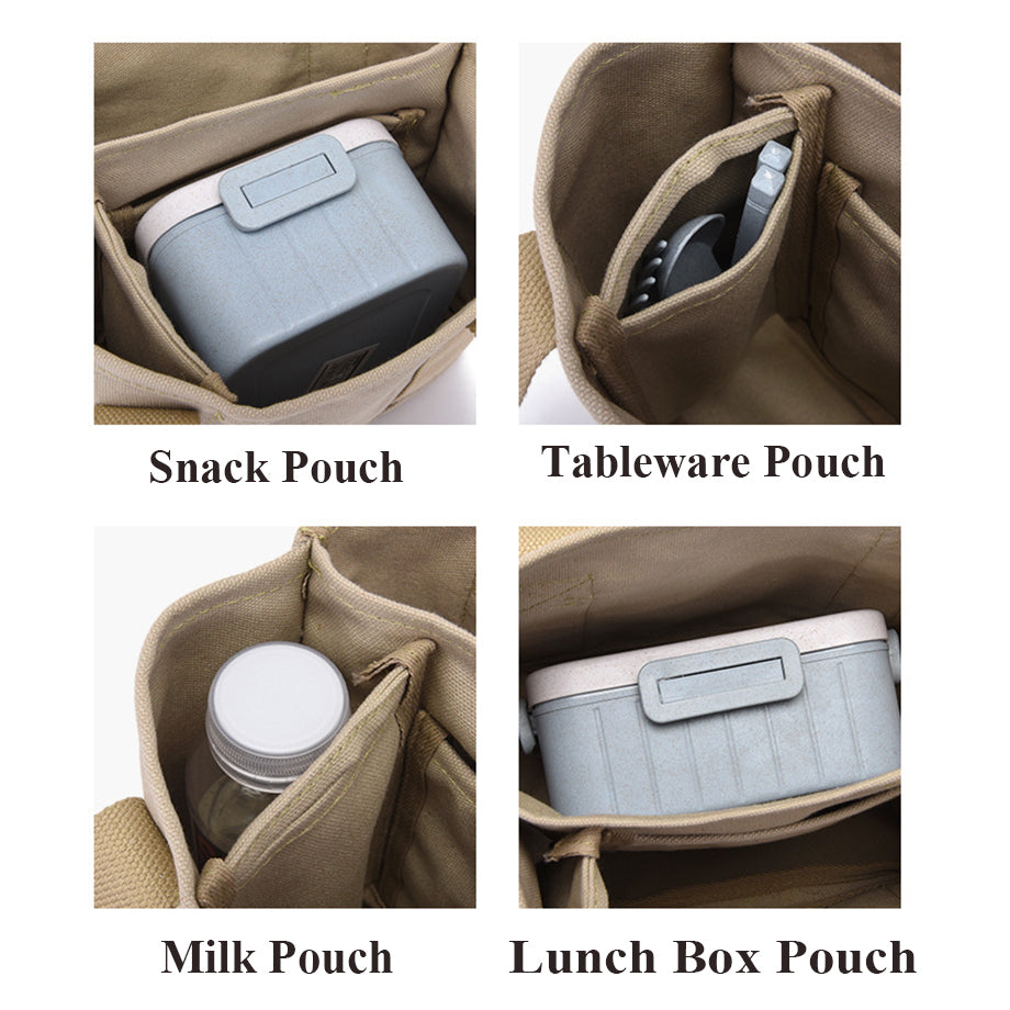 Multi-function  lunch boxes storage tote bags