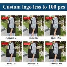 Load image into Gallery viewer, Custom logo canvas  cotton shopping bag
